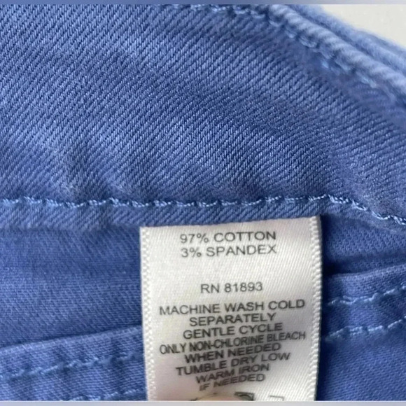 Isaac Mizrahi Live Blue Shorts - Picture 6 of 6